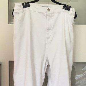 Santeen Stretch White Jeans
